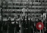 Image of German soldier recruitment and civilian clothing donations late World  Germany, 1945, second 34 stock footage video 65675032094