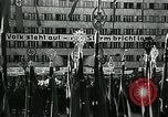 Image of German soldier recruitment and civilian clothing donations late World  Germany, 1945, second 35 stock footage video 65675032094