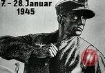 Image of German soldier recruitment and civilian clothing donations late World  Germany, 1945, second 40 stock footage video 65675032094