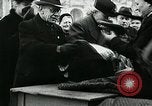 Image of German soldier recruitment and civilian clothing donations late World  Germany, 1945, second 60 stock footage video 65675032094