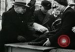 Image of German soldier recruitment and civilian clothing donations late World  Germany, 1945, second 61 stock footage video 65675032094