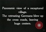 Standbild Schlacht von Arras Frankreich, 1918, aus Sekunde 52 historischem Filmmaterial Videoclip 65675032103