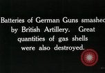 Standbild Schlacht von Arras Frankreich, 1918, aus Sekunde 61 historischem Filmmaterial Videoclip 65675032111