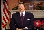 Image of President Ronald Reagan sends holiday greetings to people of Soviet Union Washington DC  USA, 1988, second 11 stock footage video 65675032118