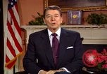 Image of President Ronald Reagan sends holiday greetings to people of Soviet Union Washington DC  USA, 1988, second 16 stock footage video 65675032118