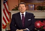 Image of President Ronald Reagan sends holiday greetings to people of Soviet Union Washington DC  USA, 1988, second 21 stock footage video 65675032118