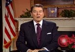 Image of President Ronald Reagan sends holiday greetings to people of Soviet Union Washington DC  USA, 1988, second 27 stock footage video 65675032118