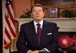 Image of President Ronald Reagan sends holiday greetings to people of Soviet Union Washington DC  USA, 1988, second 33 stock footage video 65675032118