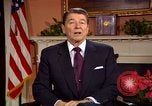 Image of President Ronald Reagan sends holiday greetings to people of Soviet Union Washington DC  USA, 1988, second 37 stock footage video 65675032118