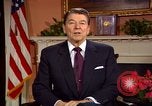 Image of President Ronald Reagan sends holiday greetings to people of Soviet Union Washington DC  USA, 1988, second 39 stock footage video 65675032118