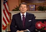 Image of President Ronald Reagan sends holiday greetings to people of Soviet Union Washington DC  USA, 1988, second 51 stock footage video 65675032118