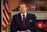 Image of President Ronald Reagan sends holiday greetings to people of Soviet Union Washington DC  USA, 1988, second 53 stock footage video 65675032118