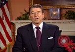 Image of President Ronald Reagan sends holiday greetings to people of Soviet Union Washington DC  USA, 1988, second 56 stock footage video 65675032118