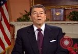 Image of President Ronald Reagan sends holiday greetings to people of Soviet Union Washington DC  USA, 1988, second 57 stock footage video 65675032118