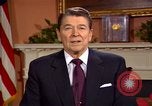 Image of President Ronald Reagan sends holiday greetings to people of Soviet Union Washington DC  USA, 1988, second 59 stock footage video 65675032118
