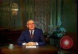 Image of Mikhail Sergeyevich Gorbachev Moscow Russia Soviet Union, 1988, second 19 stock footage video 65675032119