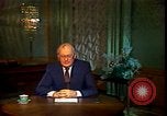 Image of Mikhail Sergeyevich Gorbachev Moscow Russia Soviet Union, 1988, second 33 stock footage video 65675032119