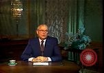 Image of Mikhail Sergeyevich Gorbachev Moscow Russia Soviet Union, 1988, second 36 stock footage video 65675032119