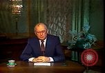 Image of Mikhail Sergeyevich Gorbachev Moscow Russia Soviet Union, 1988, second 38 stock footage video 65675032119