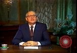 Image of Mikhail Sergeyevich Gorbachev Moscow Russia Soviet Union, 1988, second 42 stock footage video 65675032119