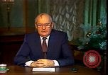Image of Mikhail Sergeyevich Gorbachev Moscow Russia Soviet Union, 1988, second 45 stock footage video 65675032119