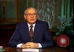 Image of Mikhail Sergeyevich Gorbachev Moscow Russia Soviet Union, 1988, second 47 stock footage video 65675032119