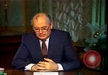 Image of Mikhail Sergeyevich Gorbachev Moscow Russia Soviet Union, 1988, second 48 stock footage video 65675032119