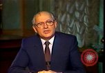 Image of Mikhail Sergeyevich Gorbachev Moscow Russia Soviet Union, 1988, second 53 stock footage video 65675032119