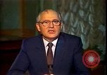 Image of Mikhail Sergeyevich Gorbachev Moscow Russia Soviet Union, 1988, second 55 stock footage video 65675032119