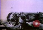 Image of World War 1 trench warfare. Rail Guns. Heavy artillery.  Europe, 1916, second 29 stock footage video 65675032131