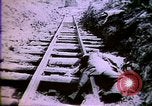 Image of World War 1 trench warfare. Rail Guns. Heavy artillery.  Europe, 1916, second 50 stock footage video 65675032131
