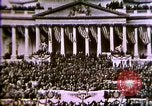 Image of America enters World War 1. Conscripts are inducted into Army. Europe, 1917, second 56 stock footage video 65675032132