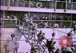 Image of American enters WW 1. Germans torpedo ships. Armistice. Treaty of Vers Europe, 1919, second 29 stock footage video 65675032133