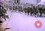 Image of American enters WW 1. Germans torpedo ships. Armistice. Treaty of Vers Europe, 1919, second 33 stock footage video 65675032133
