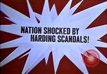 Image of Cal Coolidge becomes President. Roaring Twenties in U.S. Hyperinflatio United States USA, 1923, second 49 stock footage video 65675032137
