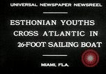 Image of Esthonian sailors Miami Florida USA, 1930, second 10 stock footage video 65675032146