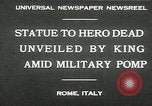 Image of honor to soldiers Rome Italy, 1930, second 3 stock footage video 65675032147