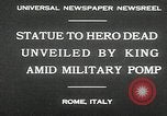 Image of honor to soldiers Rome Italy, 1930, second 5 stock footage video 65675032147