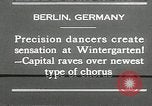 Image of dancers perform Berlin Germany, 1930, second 13 stock footage video 65675032149