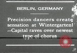 Image of dancers perform Berlin Germany, 1930, second 14 stock footage video 65675032149