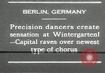 Image of dancers perform Berlin Germany, 1930, second 15 stock footage video 65675032149