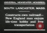 Image modèle ferroviaire South Lancaster Massachusetts USA, 1930, de la seconde 11 séquences d'archives historiques vidéo 65675032150
