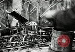 Image modèle ferroviaire South Lancaster Massachusetts USA, 1930, de la seconde 38 séquences d'archives historiques vidéo 65675032150