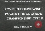 Immagine di Il mondo in tasca Campionato di biliardo New York United States USA, 1930, secondo 1 filmato di repertorio 65675032153