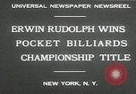 Immagine di Il mondo in tasca Campionato di biliardo New York United States USA, 1930, secondo 6 filmato di repertorio 65675032153
