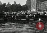 Image of marathon swim New York City USA, 1930, second 4 stock footage video 65675032155