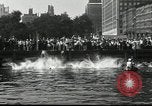 Image of marathon swim New York City USA, 1930, second 5 stock footage video 65675032155