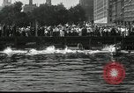 Image of marathon swim New York City USA, 1930, second 7 stock footage video 65675032155
