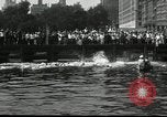 Image of marathon swim New York City USA, 1930, second 8 stock footage video 65675032155