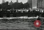 Image of marathon swim New York City USA, 1930, second 9 stock footage video 65675032155